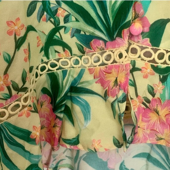 🌺Farm Rio Ruffled Floral Tank - Picture 14 of 14